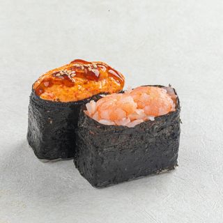 Гункан с креветками