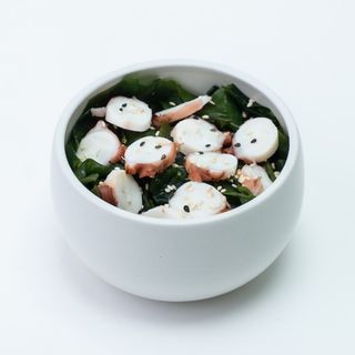 Salade Wakame au Poulpe
