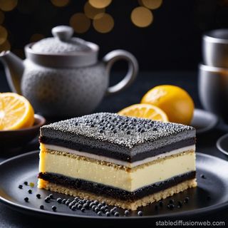 Sesame Opera Cake