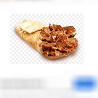 Durum kebab solo carne 