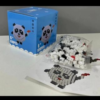 Конструктор 3д Панда Круглая 610деталей