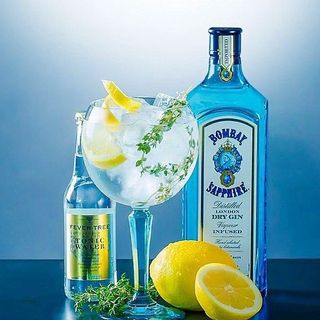 BOMBAY SAPPHIRE 50ml and tonic 