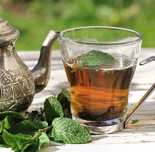 thé à la menthe