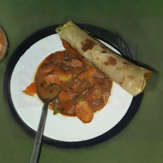 Chapati & Chicken
