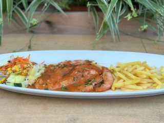 Gamberoni Affogati Al Cognac