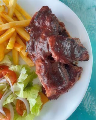Costilla a la BBQ