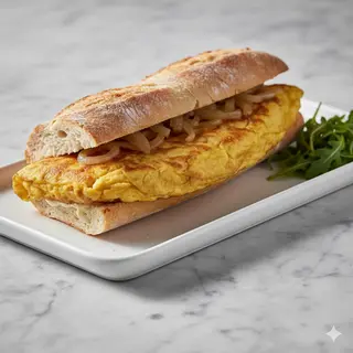 Bocadillo De Tortilla Francesa