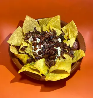 Nachos Con Bacon (NEW)