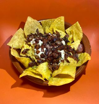 Nachos Con Bacon (NEW)