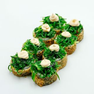 Panko tuńczyk - wakame - 8 szt. 