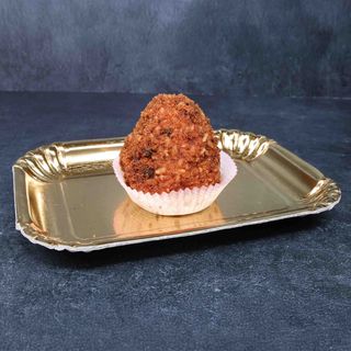 Arancino ragù e piselli