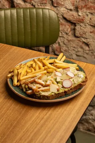 Avocado Chicken Toast