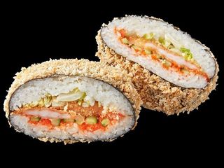 Біг бургер ролл з креветкою гострий (385/35g)