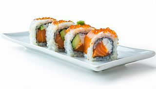 Uramaki vegetariano