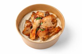 Hummus cu carne de pui