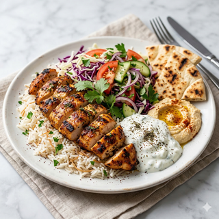 Plato Kebab Solo Carne