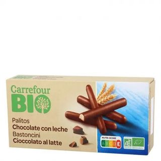 Palitos de Chocolate con Leche Carrefour Bio 125 Gr.