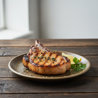 Cotlet de porc la gratar