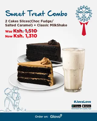 2 Cakes Options (Salted Caramel or Chocolate Fudge)