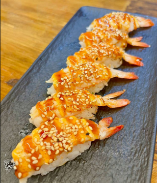 Nigiri Ebi Flameado (6 Uds.)