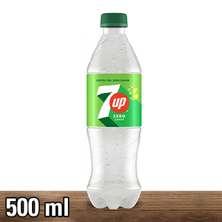 7UP Zero Zahar Lamaie si Lime, 500ML