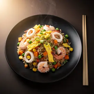 Fried Rice Fruits de mer
