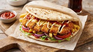 Makloub Escalope Panné