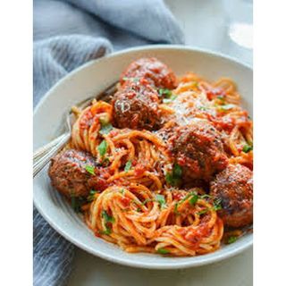 Spaghetti & Meat Ball Beef.