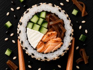 GRILL SALMON CALIFORNIA SEZAM
