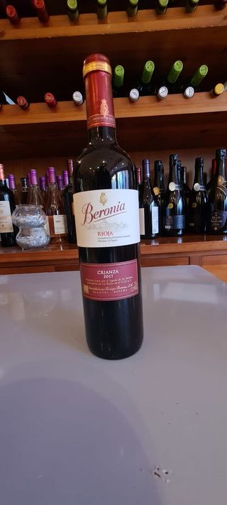 Vino Beronia Crianza D.O Rioja (75 Cl.)