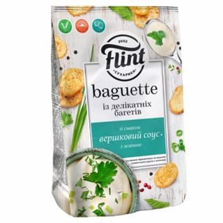 Багети Flint Вершковий Соус Із Зеленню 100 Г