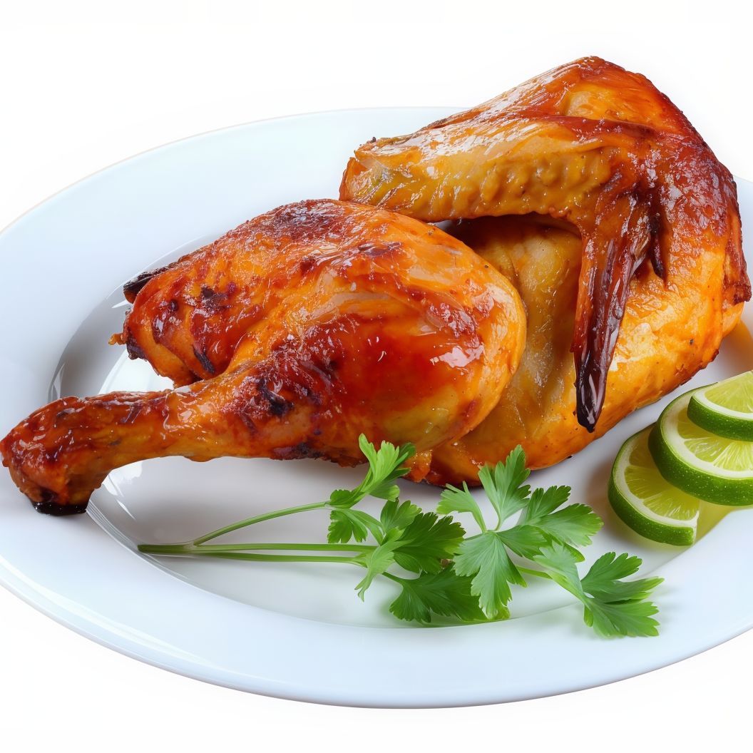 Medio Pollo A La Brasa