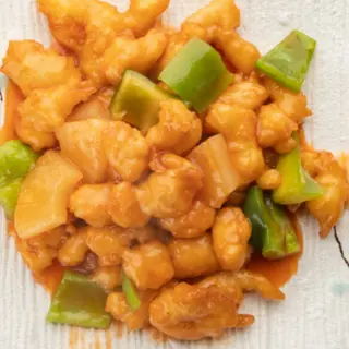33 Pollo in agrodolce
