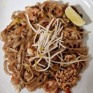 Padthai mix pollo e gamberetti