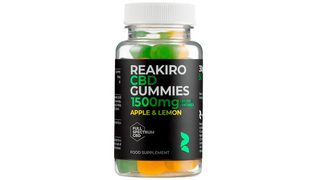 Reakiro Żelki CBD Apple & Lemon 1500mg