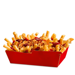 Cartofi cu Sos de Roșii și ceapă prăjită