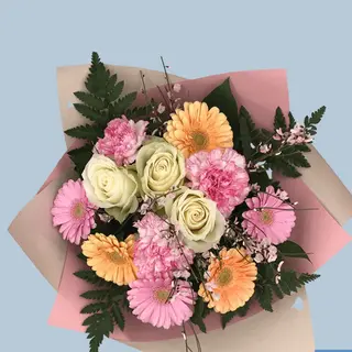 Bouquet di Gerbere misto Garofani