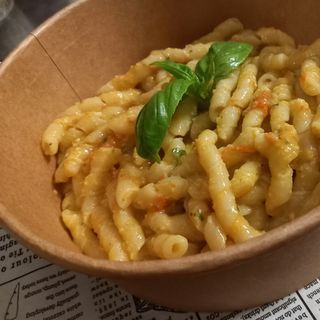 Busiata al pesto siciliano