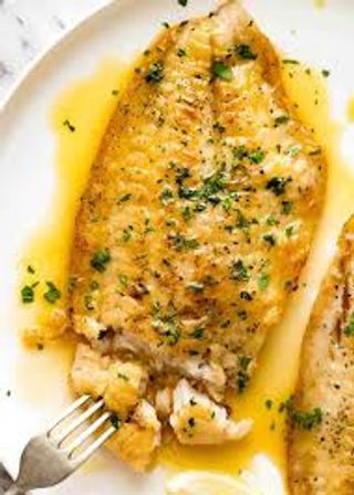 Fish Fillet In Garlic Butter