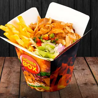Box kebab de pollo
