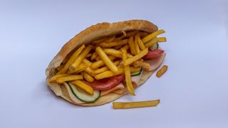 Среден тостер с шунка