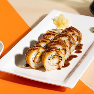 Гейша с креветками