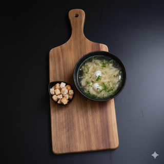 ბულიონი / Broth with noodle