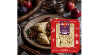 Pierogi z korzenną śliwką