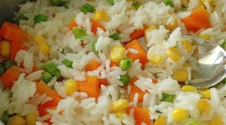 Цветной рис