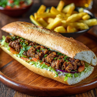 Sandwich Viande Hachée