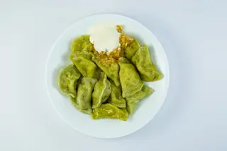 Равиоли из шпината со сметаной (300 гр.)