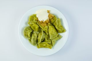 Равиоли из шпината со сметаной (300 гр.)