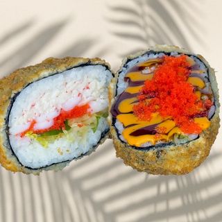 Суші-бургер з креветкою (340г)