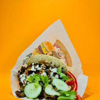 Panino kebab completo